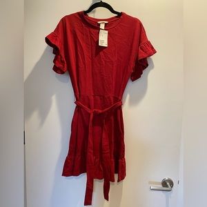 H&M Burgundy/Red Dress